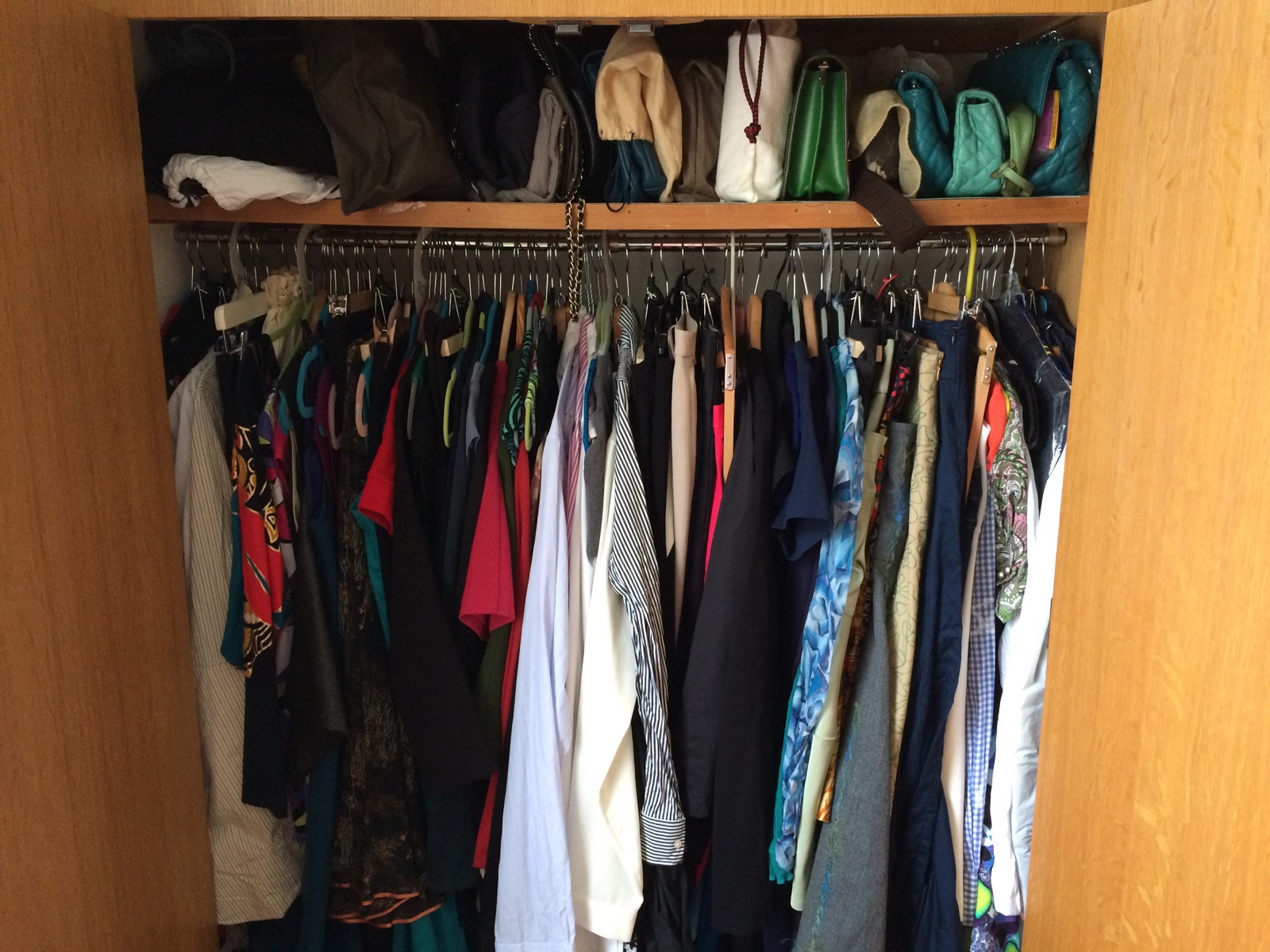 photo of my wardrobe