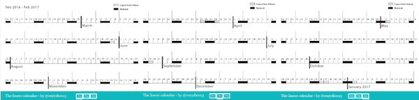 Download the linear calendar PDF