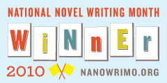 NaNoWriMo 2010 winner