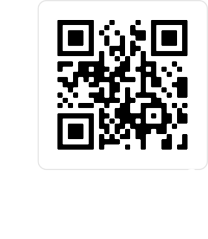 QR code that says "scan me" and links to https://eurydice13.com/connect/ 