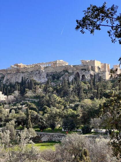 View of Acropolis from the Ancient Agora